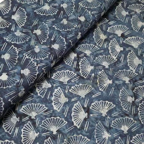 BLUE - Willamette - Batikstoff aus Indonesien